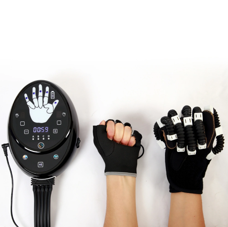 The Hand Rehabilitation Robotic Gloves: Urehab-HM assists patients with hand impairment to overcome their weaknesses. The Urehab-HM relieves hand spasms stiffness and other problems. The Urehab-HM robotic hand rehab glove supports passive & active training, separate finger training, and air compression massage..etc to relieve edema and stiffness